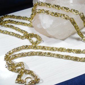 GOLDTONE CHAIN 44" LONG NEW
